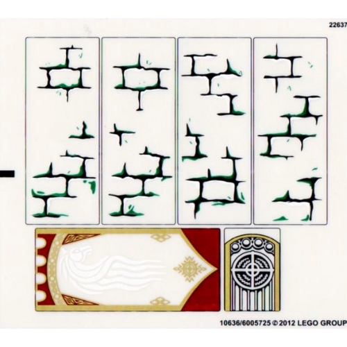 Sticker Sheet for Set 9474-1 ([No Color/Any Color])