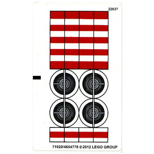 Sticker Sheet for Set 9493-1 ([No Color/Any Color])