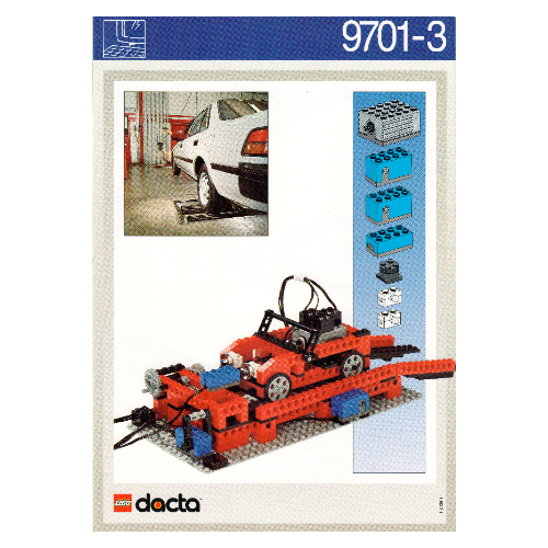 Activity Booklet 3 - Car Testing Station - Set 9701 ([No Color/Any Color])
