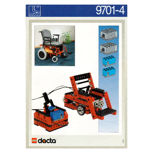 Activity Booklet 4 - Joystick Controlled Wheelchair - Set 9701 ([No Color/Any Color])