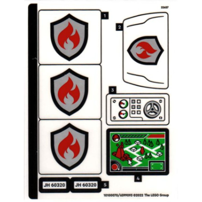 Sticker Sheet for Set 60320-1 ([No Color/Any Color])