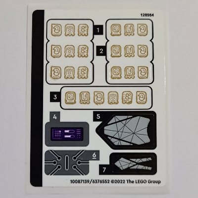 Sticker Sheet for Set 76213-1 ([No Color/Any Color])