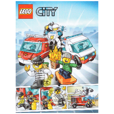 Comic Book, City, for Set 60023-1 ([No Color/Any Color])