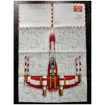 Poster, Yuletide Squadron Xmas-Wing Starfighter ([No Color/Any Color])