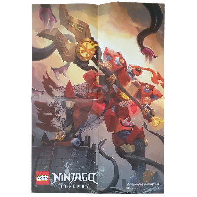 Poster, Fire Knight Mech ([No Color/Any Color])