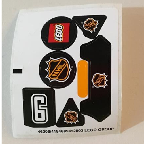Sticker Sheet for Set 3543-1 ([No Color/Any Color])