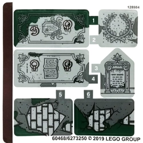 Sticker Sheet for Set 70420-1 ([No Color/Any Color])