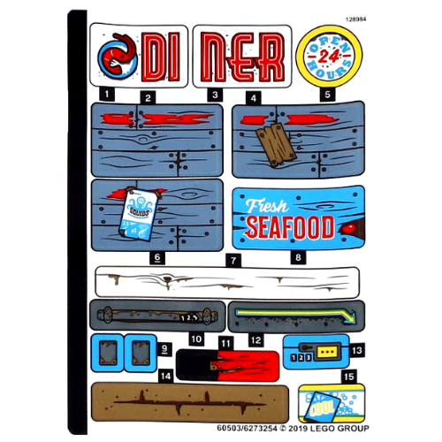 Sticker Sheet for Set 70422-1 ([No Color/Any Color])