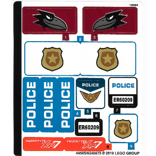 Sticker Sheet for Set 60209-1 ([No Color/Any Color])