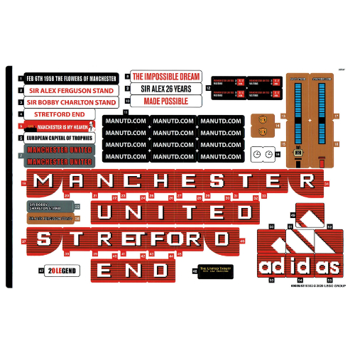 Sticker Sheet for Set 10272-1 ([No Color/Any Color])
