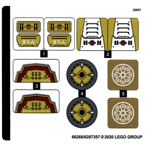 Sticker Sheet for Set 71702-1 ([No Color/Any Color])