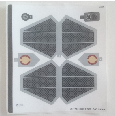 Sticker Sheet for Set 75281-1 ([No Color/Any Color])