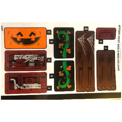 Sticker Sheet for Set 40423-1 ([No Color/Any Color])