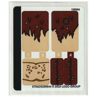Sticker Sheet for Set 75967-1 ([No Color/Any Color])