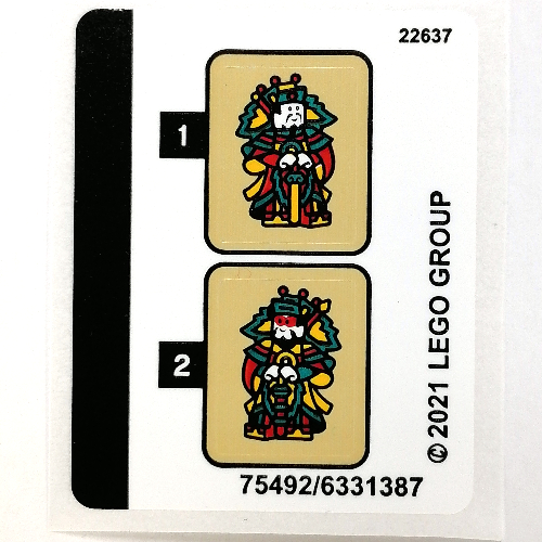 Sticker Sheet for Set 80106-1 ([No Color/Any Color])