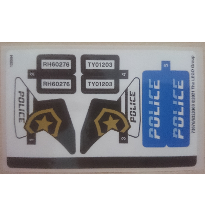 Sticker Sheet for Set 60276-1 ([No Color/Any Color])