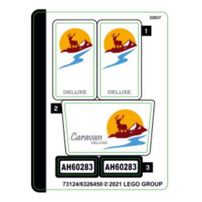 Sticker Sheet for Set 60283-1 ([No Color/Any Color])