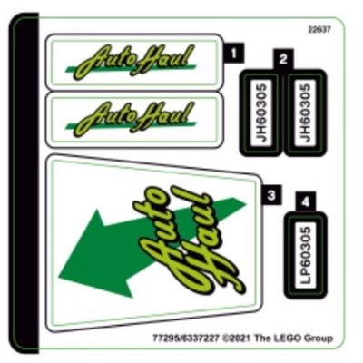 Sticker Sheet for Set 60305-1 ([No Color/Any Color])