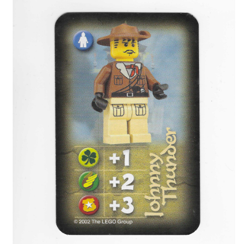 Trading Card, Orient, Heroes - Johnny Thunder (Mount Everest) ([No Color/Any Color])