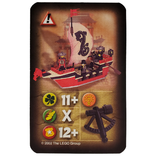 Trading Card, Orient, Hazards - Emperor's Ship ([No Color/Any Color])