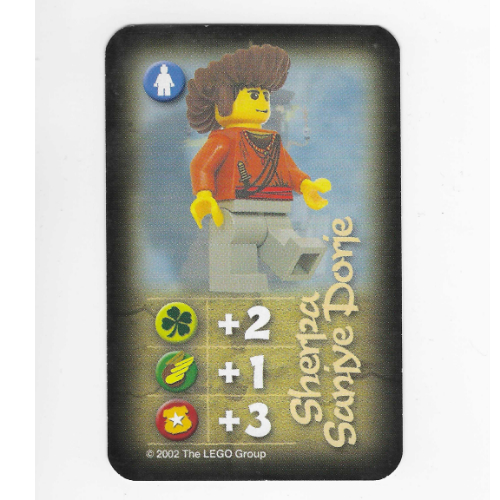 Trading Card, Orient, Heroes - Sherpa Sanjye Dorje ([No Color/Any Color])