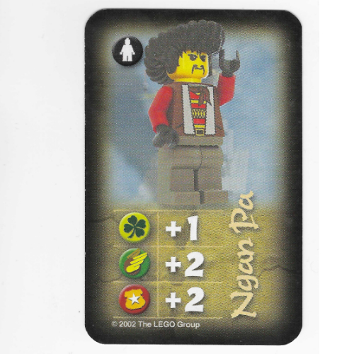 Trading Card, Orient, Baddies - Ngan Pa ([No Color/Any Color])