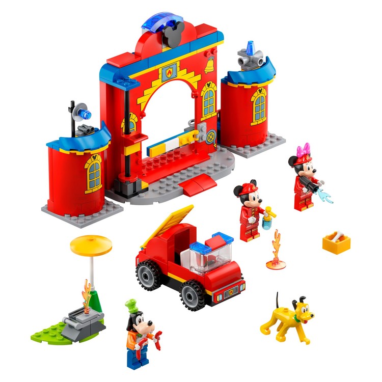 Mickey & Friends Fire Truck & Station