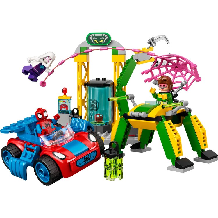 Spider-Man at Doc Ock's Lab