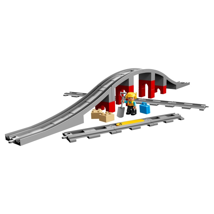 Train Bridge and Tracks