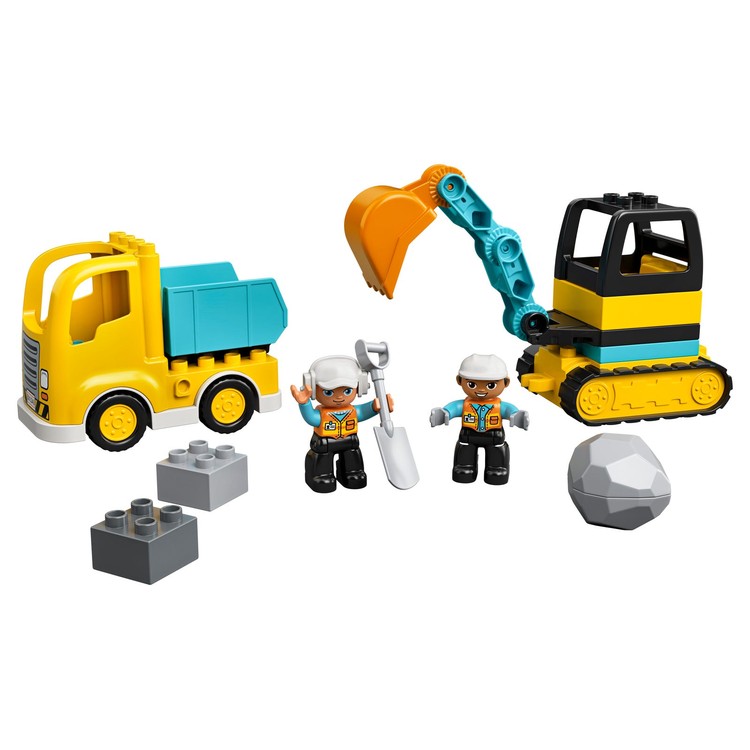 Truck & Tracked Excavator