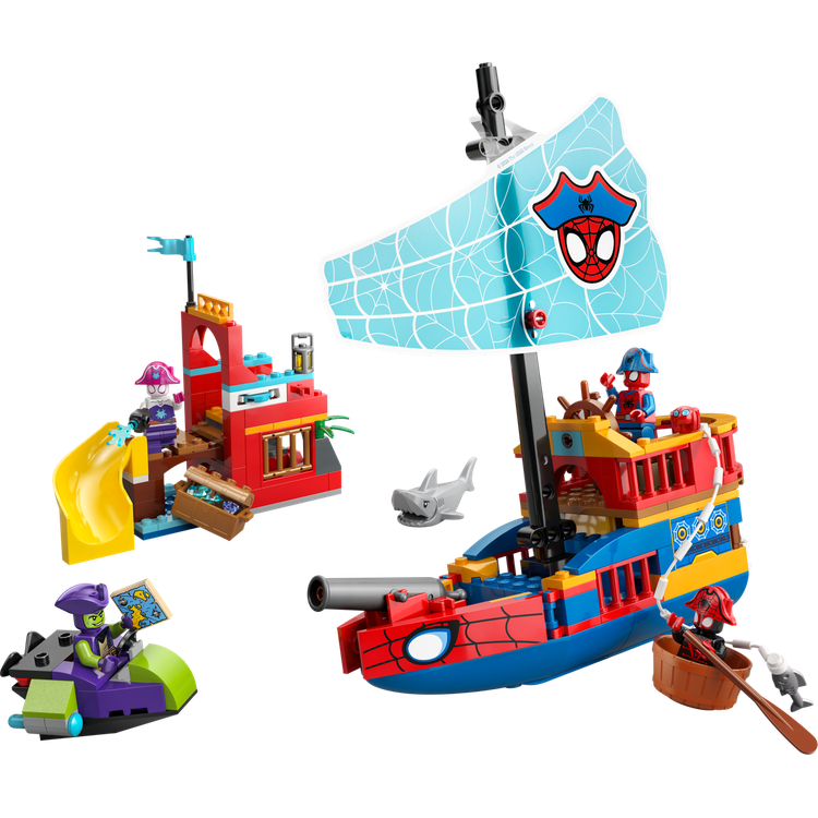 Team Spidey Pirate Ship