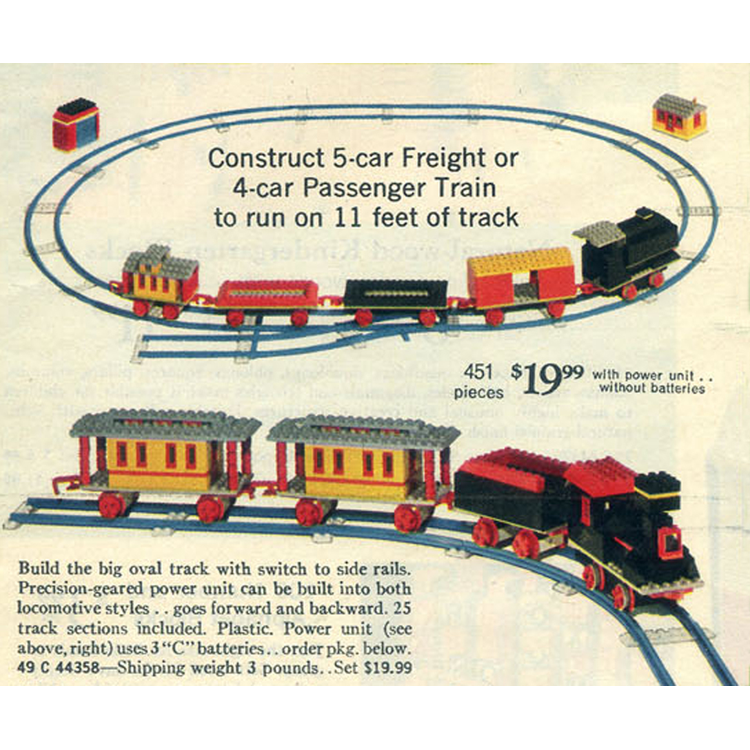 Motorized Freight or Passenger Train (Sears Exclusive)