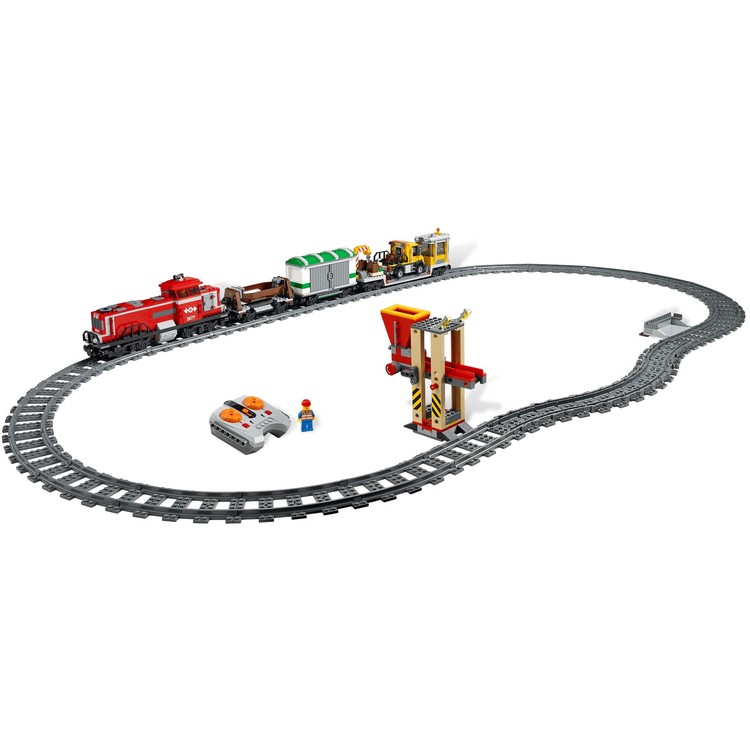 Red Cargo Train