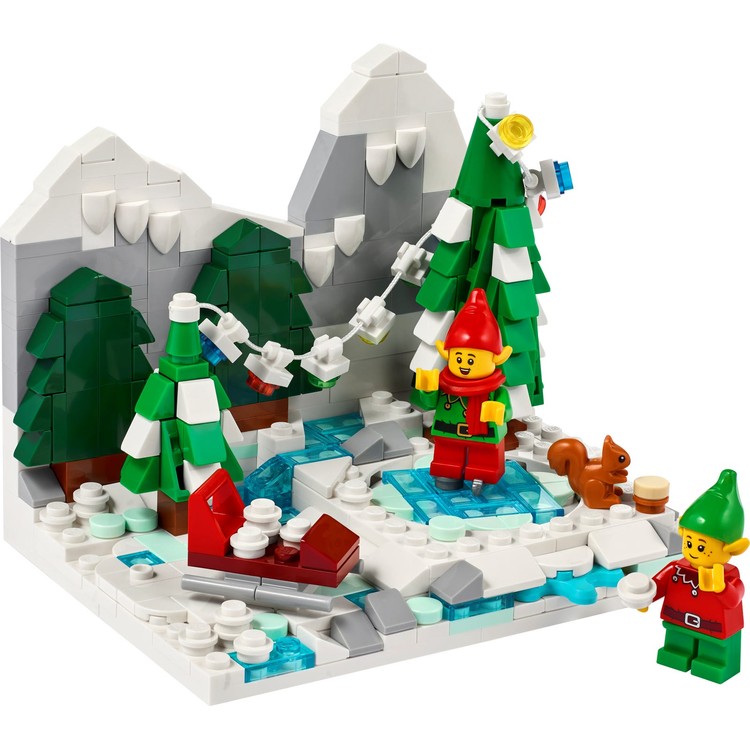 Winter Elves Scene