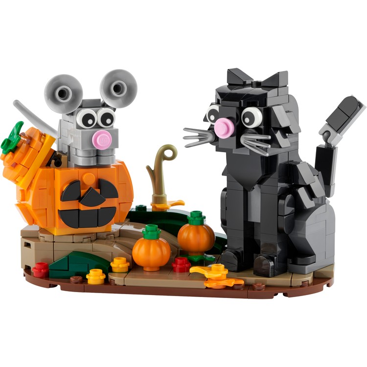 Halloween Cat & Mouse