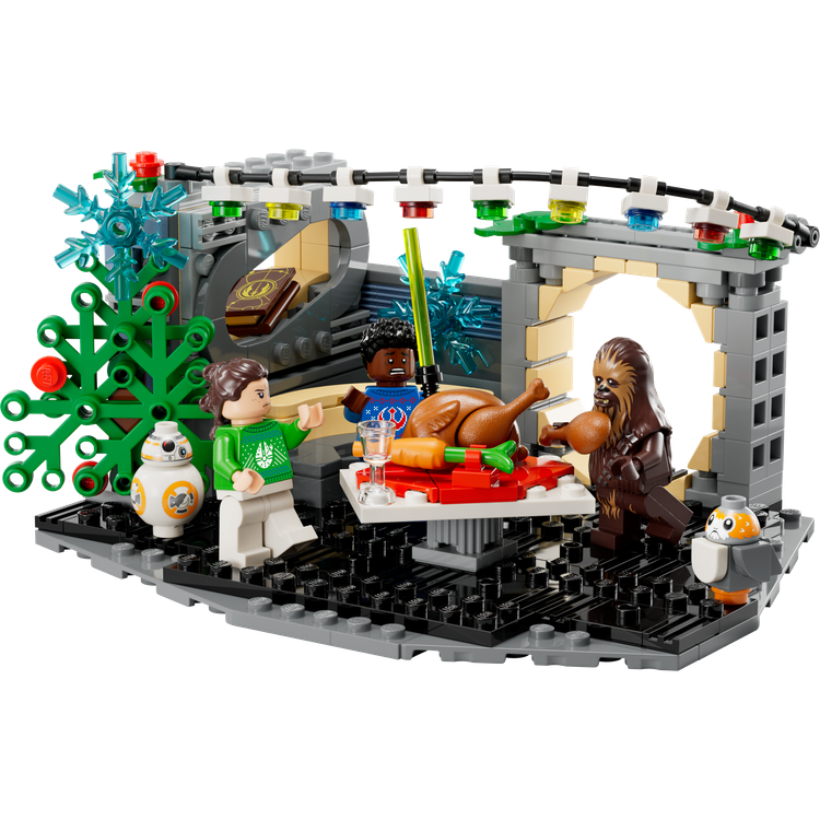 Millennium Falcon Holiday Diorama