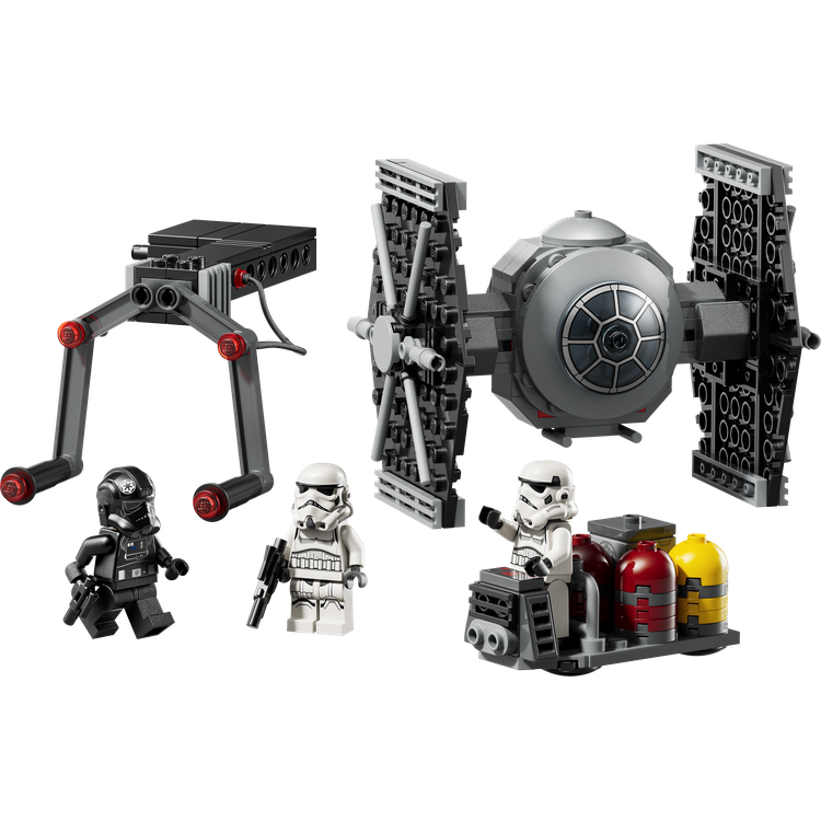 TIE Fighter with Imperial Hangar Rack