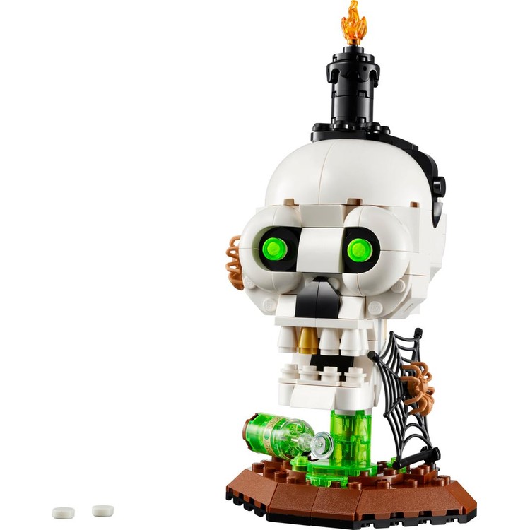 Halloween Skull Candle