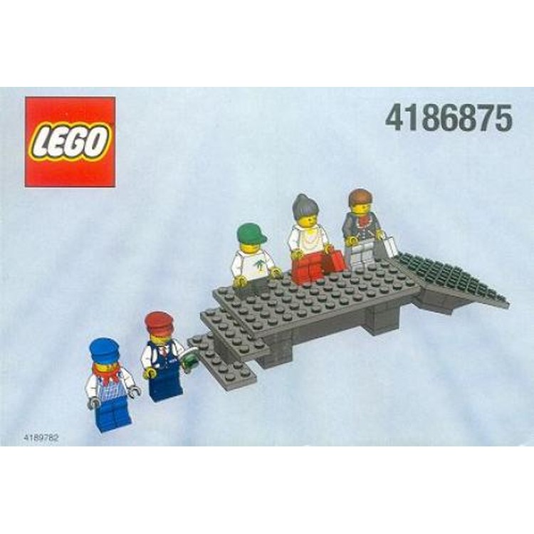 9V Platform and Mini-Figures