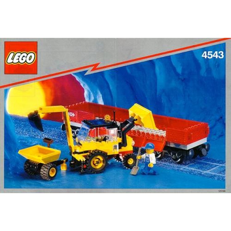 Railroad Tractor Flatbed