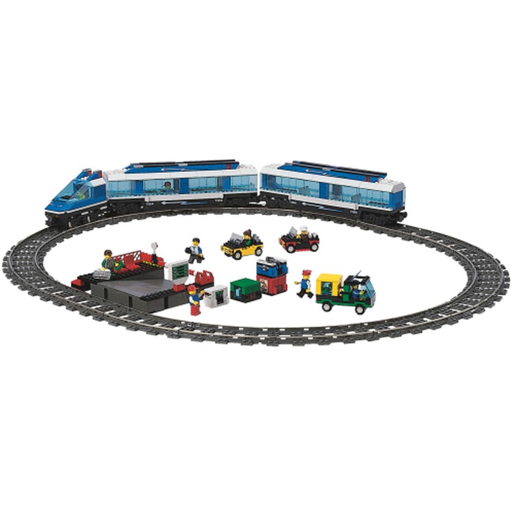 Railway Express with Transformer and Speed Regulator