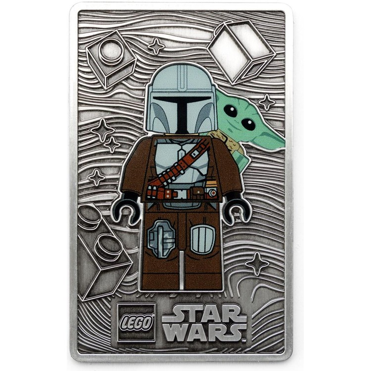The Mandalorian and Grogu Metal Card