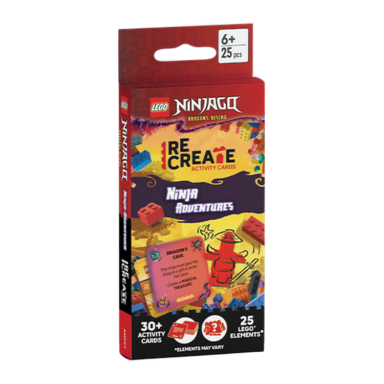 Ninjago: Dragons Rising: ReCreate Activity Cards: Ninja Adventures