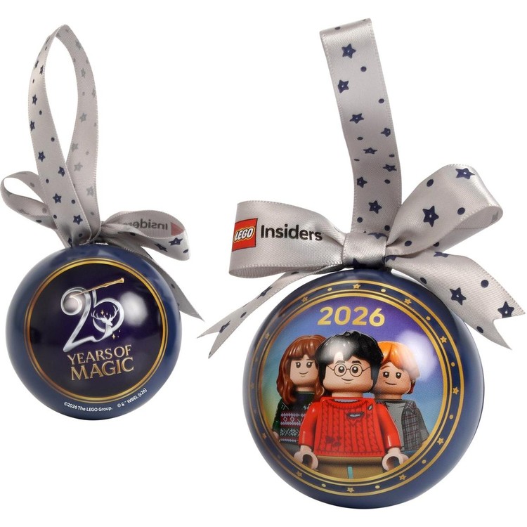 LEGO Harry Potter 25th Anniversary Holiday Baubles
