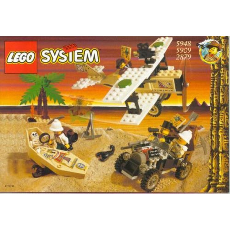 Treasure Raiders set with Mummy Storage Container