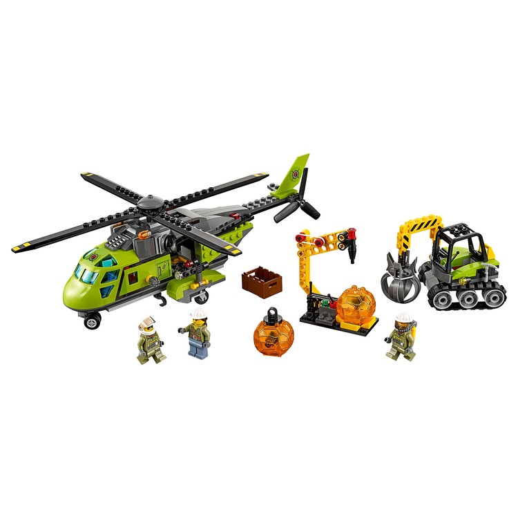 Volcano Supply Helicopter