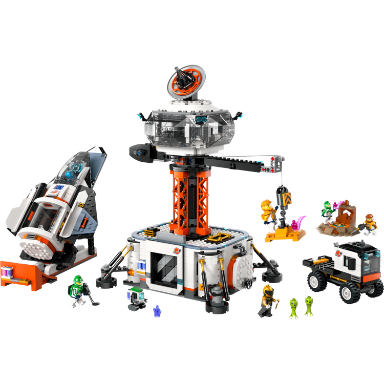 Space Base and Rocket Launchpad