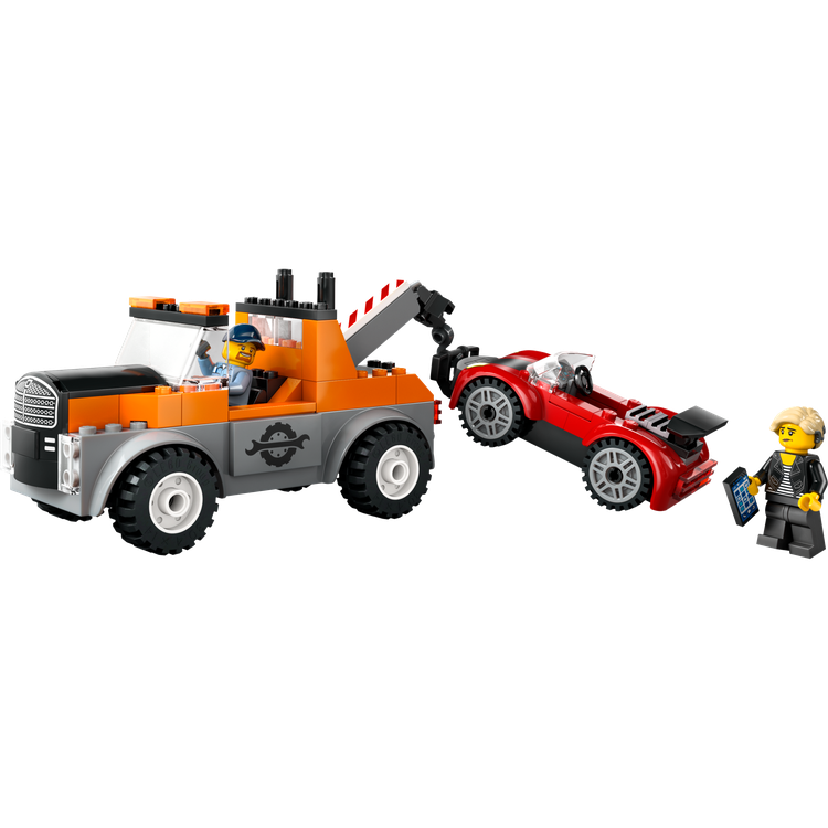 Tow Truck and Sports Car Repair