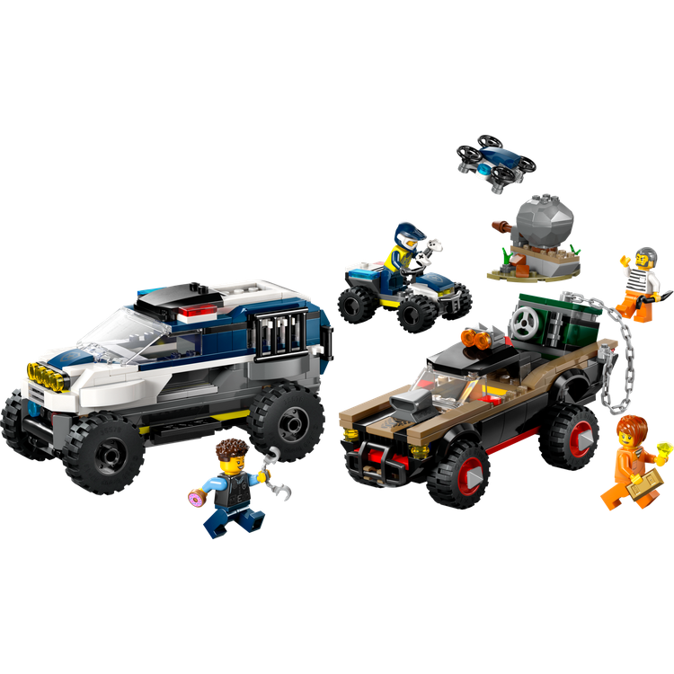 Off-Road Police Car Chase