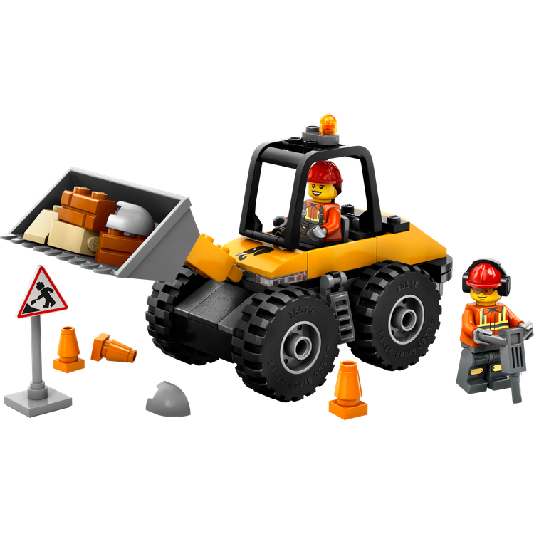 Yellow Construction Wheel Loader